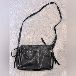 Cole Haan Black Leather Crossbody Bag